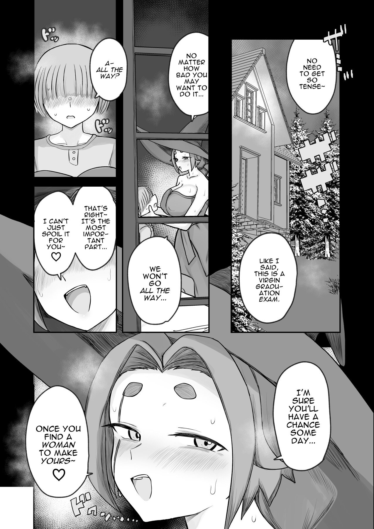 Hentai Manga Comic-1000 Year Old Witch Cumsqueezes Her Disciple During His Virginity Graduation Exam-Read-10